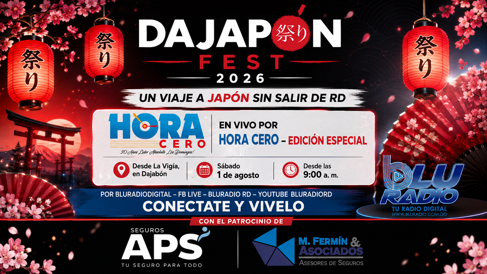 Dajapon Fest 2026 serà transmitido por Bluradiodigital