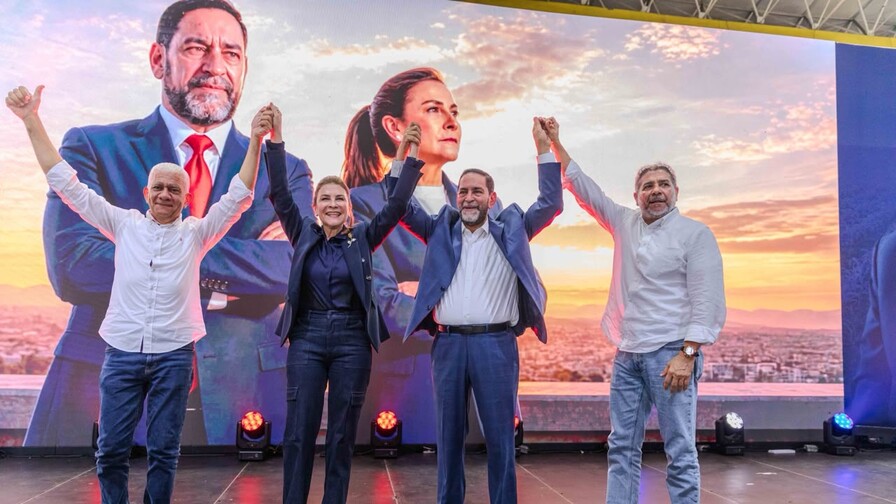 Eligio Jáquez anuncia apoyo a Carolina Mejìa