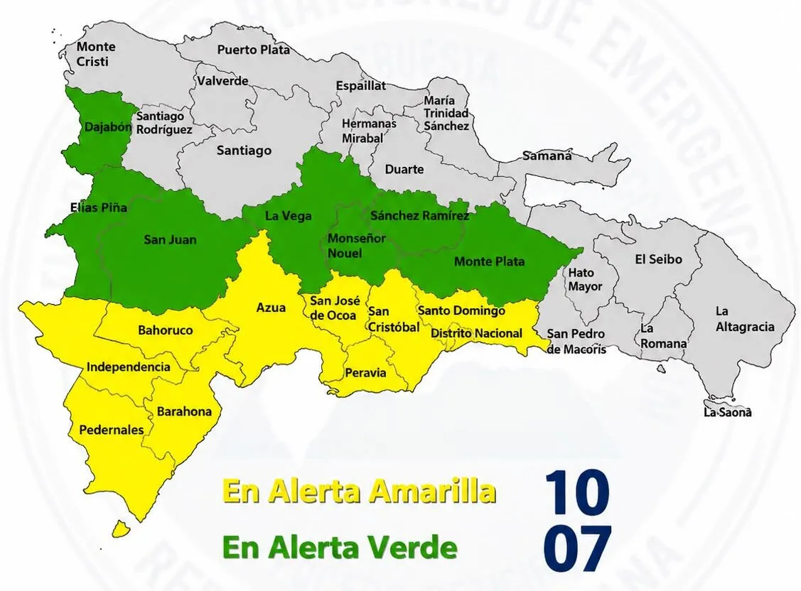 Suspenden docencia este martes en zonas vulnerables bajo alerta amarilla